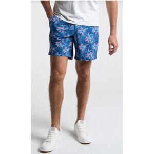 Birddogs Captain South Americas Lined Gym Shorts Men's Large Floral Print Lined